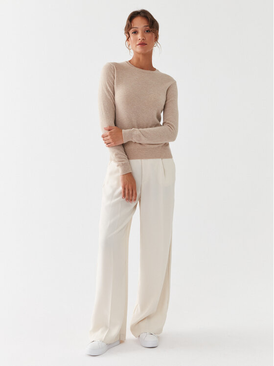 United Colors Of Benetton United Colors Of Benetton Džemper 1002D1K01 Bež Regular Fit
