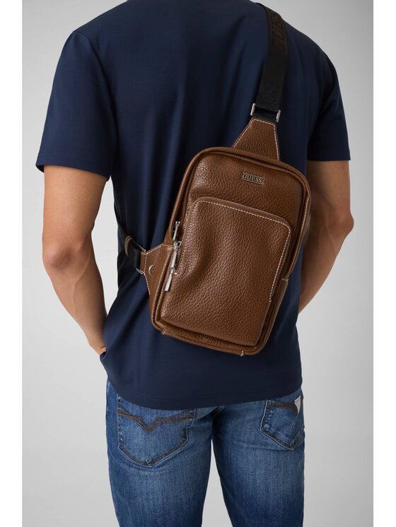 Guess Guess Plecak 183359 Brązowy