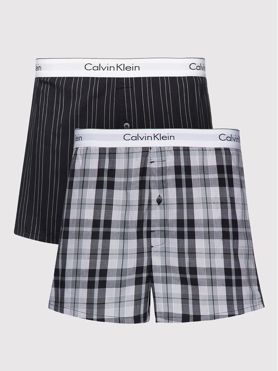 Calvin Klein Underwear Calvin Klein Underwear Σετ μποξεράκια 000NB1396A Έγχρωμο Slim Fit