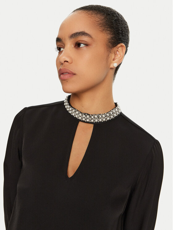 TWINSET TWINSET Bluse 242TT2262 Schwarz Regular Fit