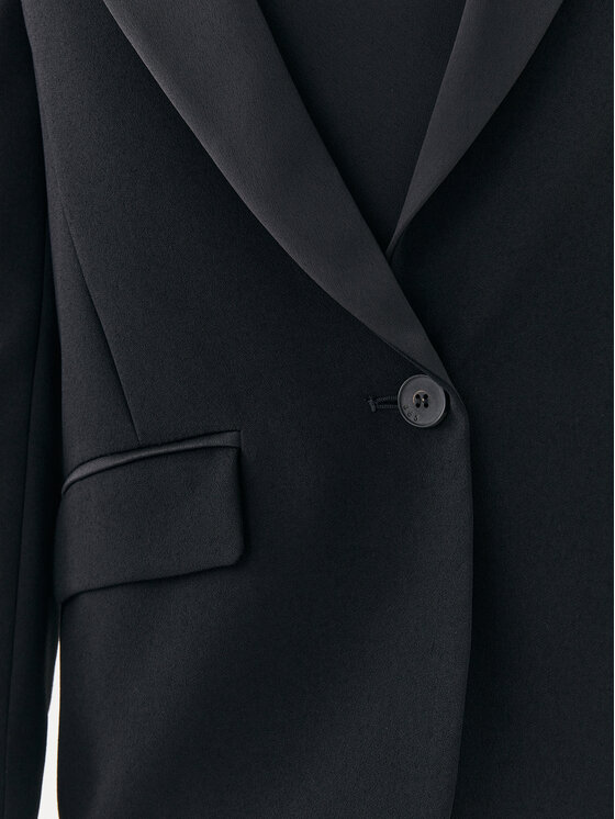 Marella Marella Marynarka Nardo 2330460533 Czarny Regular Fit