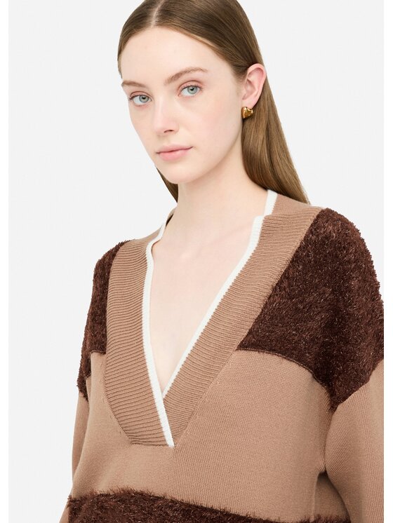 Liu Jo Liu Jo Cardigan TF5222MA51IC3839 Beige Regular Fit