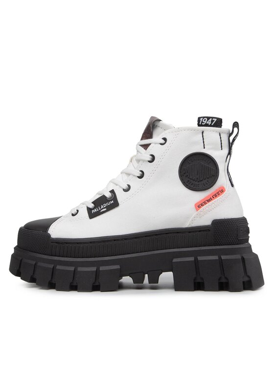 Palladium Palladium Schnürstiefeletten Revolt Hi Tx 97242-116-M Weiß