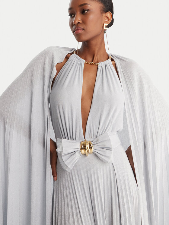 Elisabetta Franchi Elisabetta Franchi Официална рокля AB-R13-51E2-V860 Сребрист Regular Fit