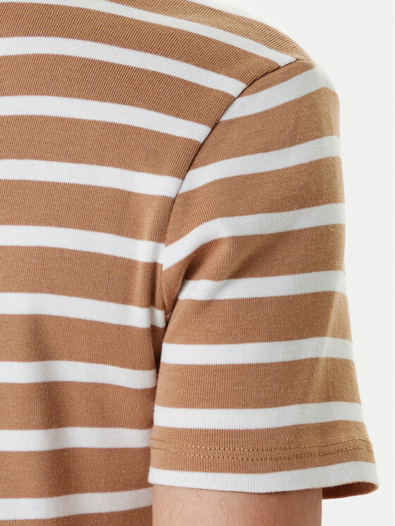 Tommy Hilfiger Tommy Hilfiger Póló New Cody WW0WW40584 Barna Slim Fit