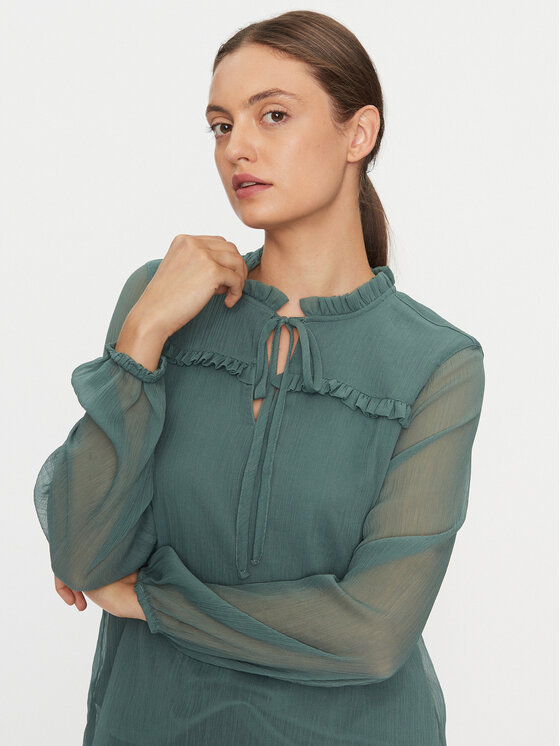 Vero Moda Vero Moda Μπλουζάκι Milla 10295551 Πράσινο Regular Fit
