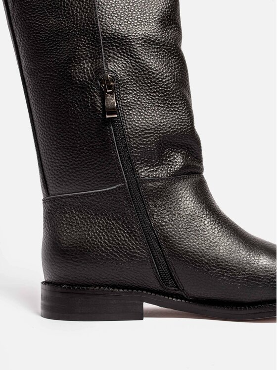 L37 L37 Kozačky SIMPLE BOOTS Černá