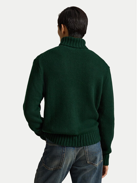 Polo Ralph Lauren Polo Ralph Lauren Golf 710B59534001 Zielony ciemny Regular Fit