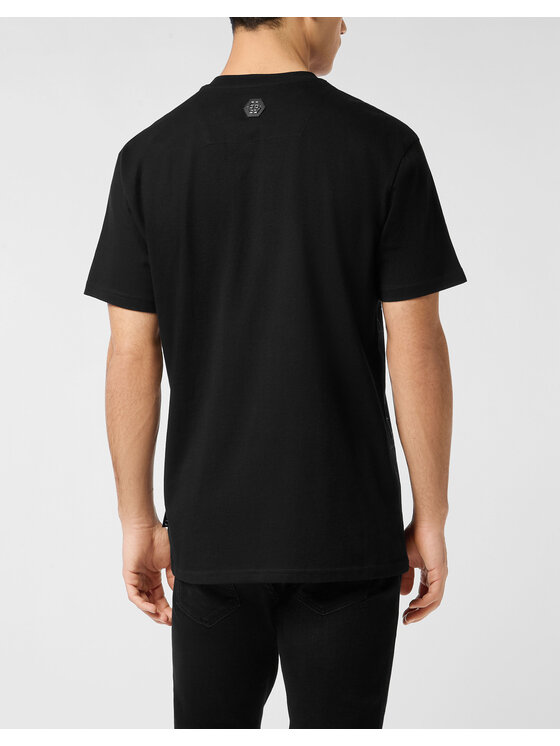 PHILIPP PLEIN PHILIPP PLEIN T-Shirt 27081 Czarny Regular Fit