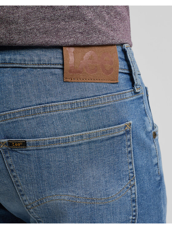 Lee Lee Jeansy DAREN ZIP FLY Niebieski Regular Fit