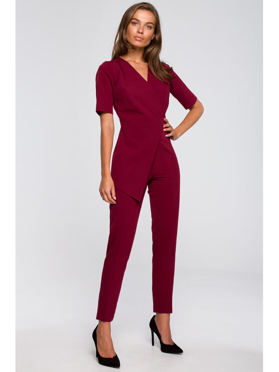 Stylove Stylove Overal S241 Bordová Regular Fit