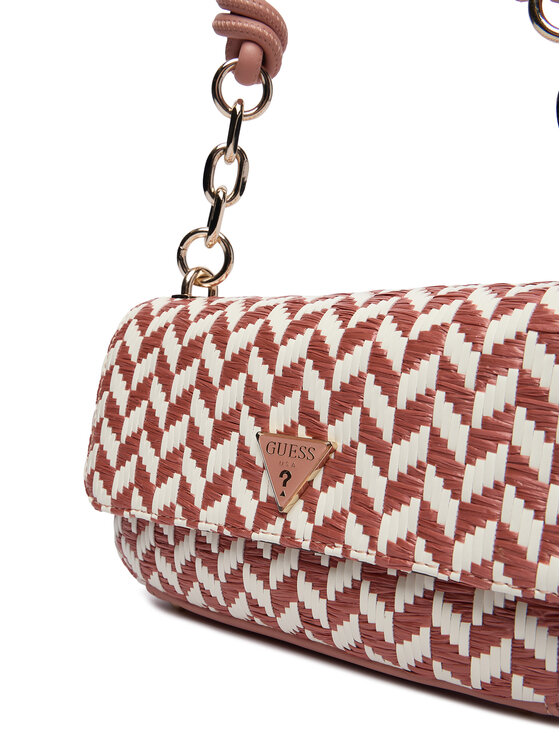 Guess Guess Borsetta Tessi HWWG76 91190 Rosa scuro