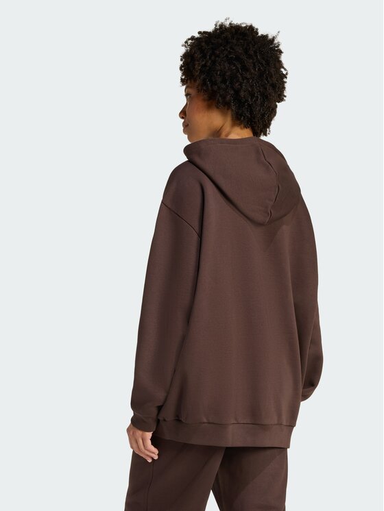 adidas adidas Bluza 136713 Brązowy Oversize