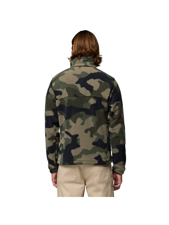 Columbia Columbia Felpa di pile Columbia Steens Mountain Printed Jacket Verde Regular Fit