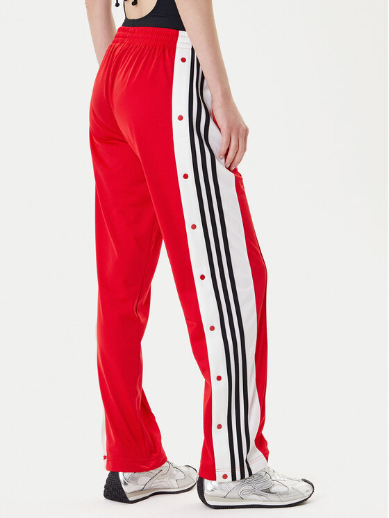 adidas adidas Spodnji del trenirke Adibreak JY1354 Rdeča Loose Fit