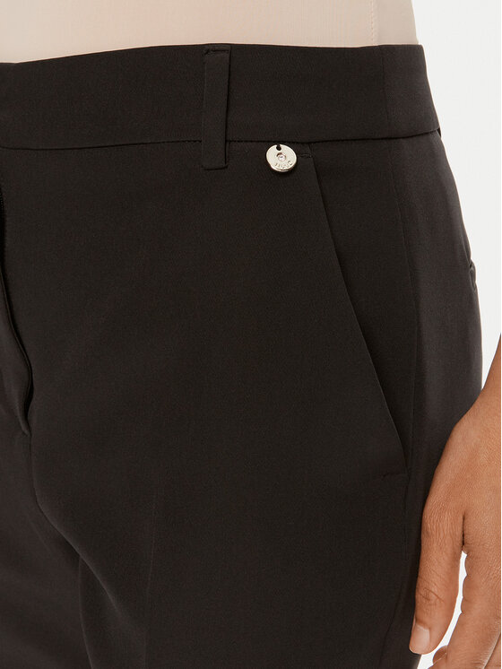 Liu Jo Liu Jo Riidest püksid CA4201 T2200 Must Regular Fit