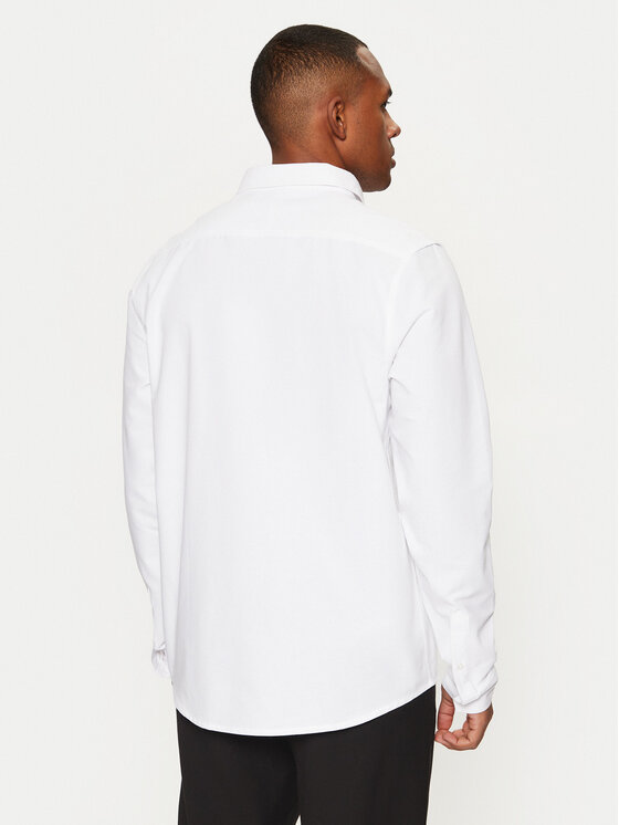 Brave Soul Brave Soul Košulja MSH-230CLAUDIANB Bijela Slim Fit