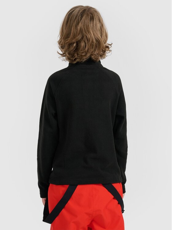 4F 4F Felpa di pile 4FJRAW25UFLEM072-20S Nero Regular Fit