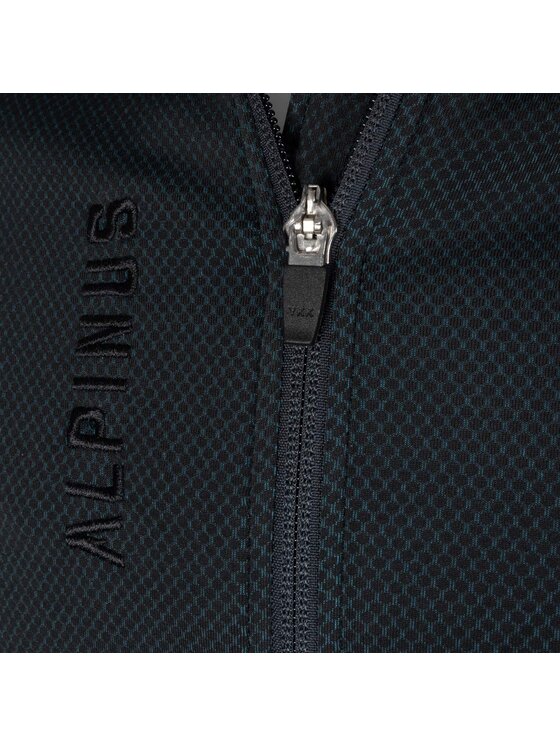 Alpinus Alpinus Bluza Tirol 1/3 zipper Szary Regular Fit