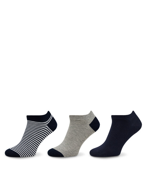 Pepe Jeans Set di 3 paia di calzini corti da uomo Mini Stp Tr 3P PMU30035 Multicolore Modivo