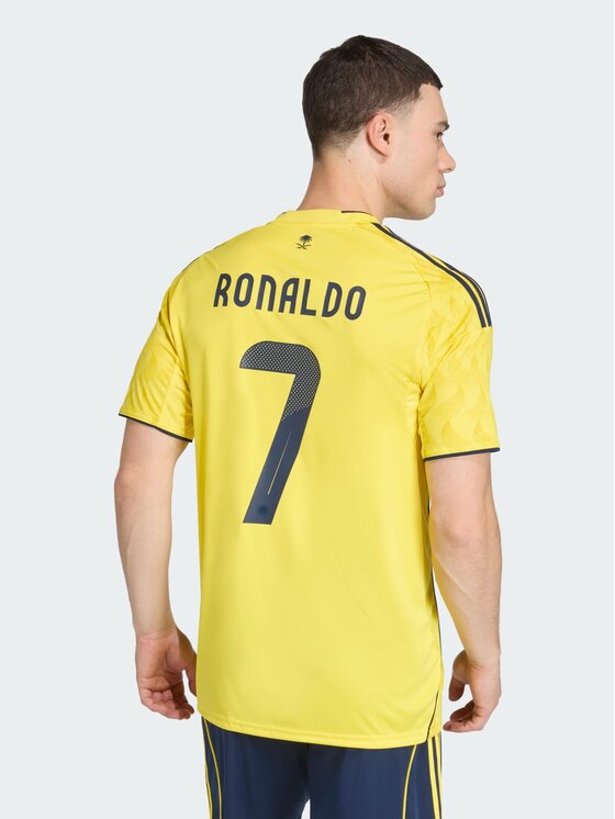 adidas adidas Koszulka techniczna Al Nassr FC 25/26 Home Jersey Żółty Slim Fit