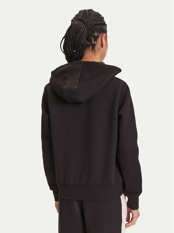 Guess Guess Μπλούζα V5YQ00 KB3P2 Μαύρο Regular Fit