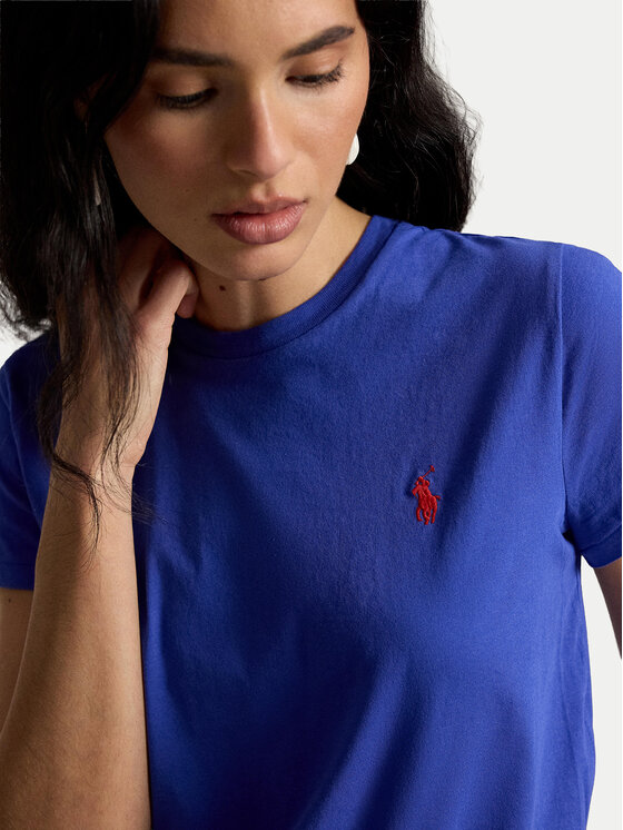 Polo Ralph Lauren Polo Ralph Lauren T-Shirt 211B14605020 Niebieski Classic Fit