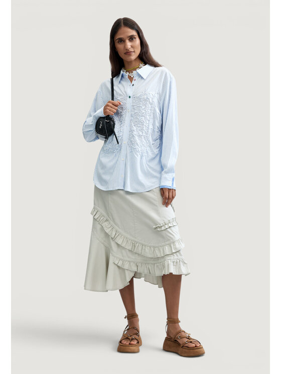 Desigual Desigual Camicia CAM_DANUBIO Blu Egg Fit