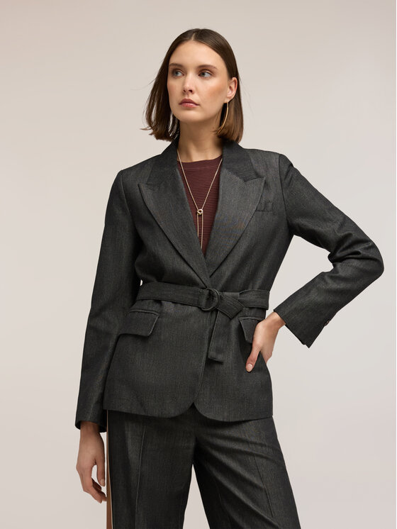 Motivi Motivi Giacca da abito Q022Q001033N0S3 Blu Slim Fit