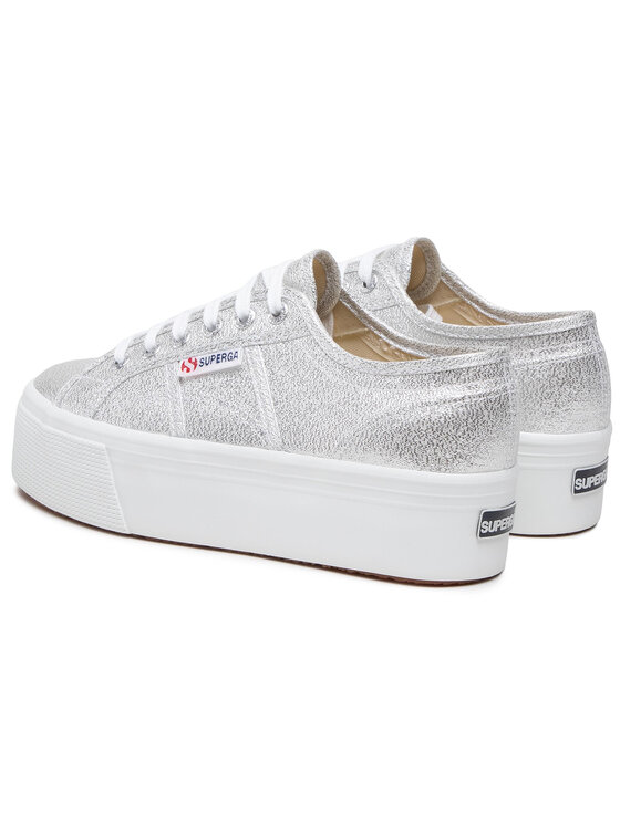 Superga Superga Πάνινα παπούτσια 2790 Lame S61174W Ασημί