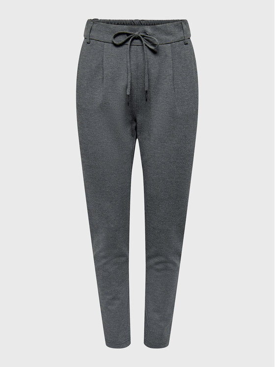 ONLY ONLY Pantaloni di tessuto Poptrash 15115847 Grigio Regular Fit