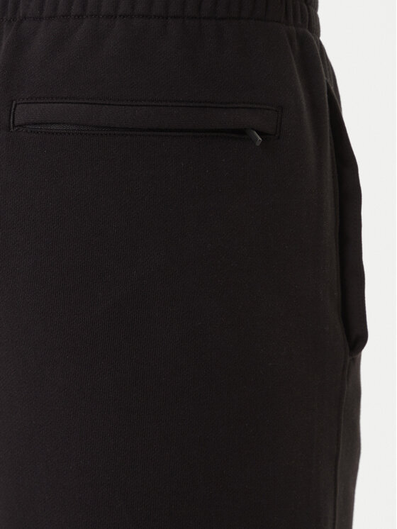 Calvin Klein Calvin Klein Sportinės kelnės Nano Standard Logo LV04LF247G Juoda Regular Fit