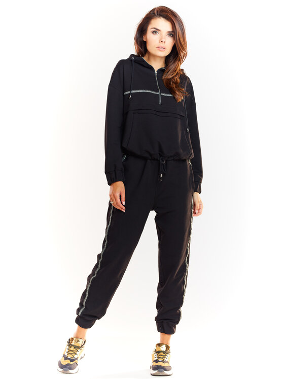 Infinite You Infinite You Dámské kalhoty M231 Černá Basic Fit