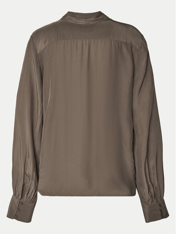 Gap Gap Majica 618636-00 Smeđa Regular Fit