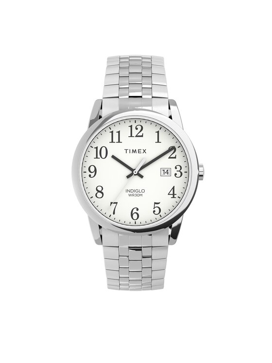 Timex Timex Ρολόι Easy Reader TW2V40000 Ασημί