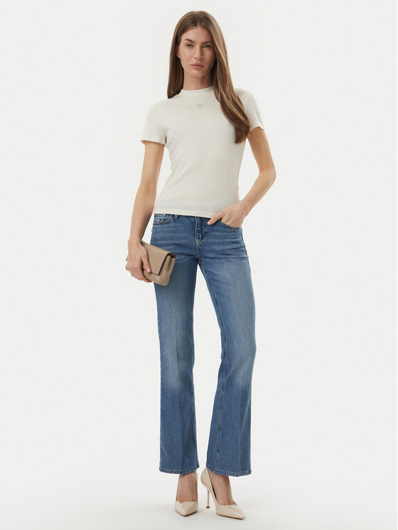 Guess Guess Jeansy W6BAJ7 D2094 Niebieski Bootcut Fit
