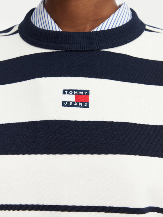 Tommy Jeans Tommy Jeans Sweatshirt DW0DW22824 Dunkelblau Regular Fit