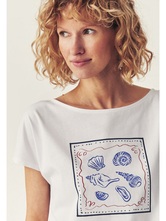 TATUUM TATUUM T-Shirt MANDENO 1 Bílá Classic Fit