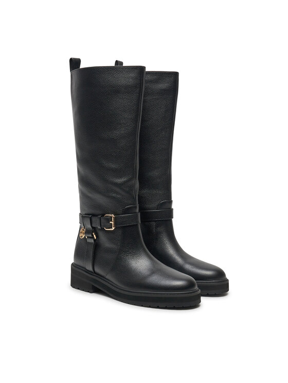 TWINSET TWINSET Μπότες Ιππασίας 242TGT172 Μαύρο