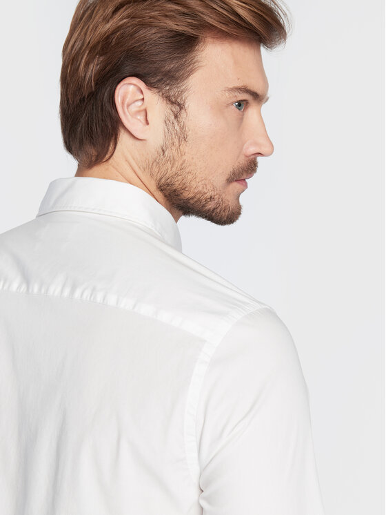 Calvin Klein Calvin Klein Hemd K10K110856 Weiß Slim Fit
