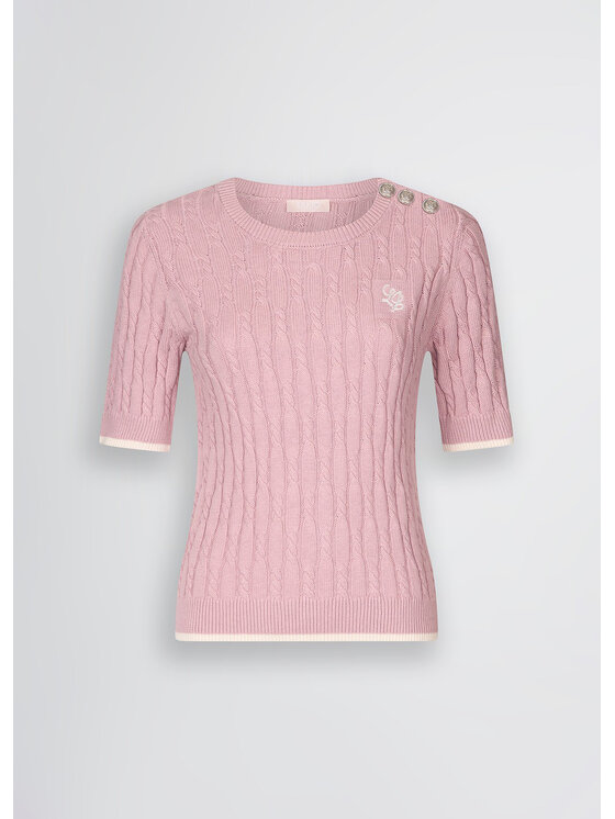 Liu Jo Liu Jo Maglione WA5117MS016C3722 Rosa Regular Fit
