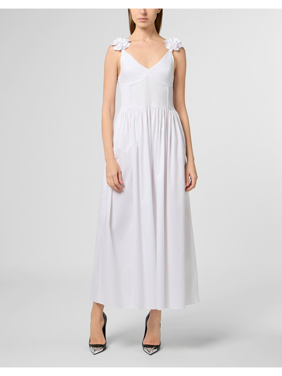 PHILIPP PLEIN PHILIPP PLEIN Sukienka wieczorowa 30497 Biały