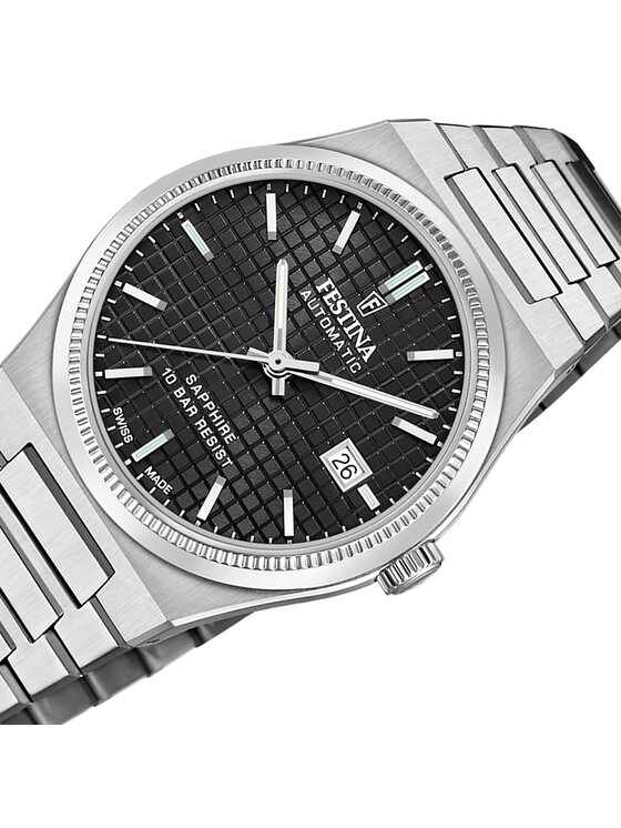 Festina Festina Zegarek F20028-4 Srebrny