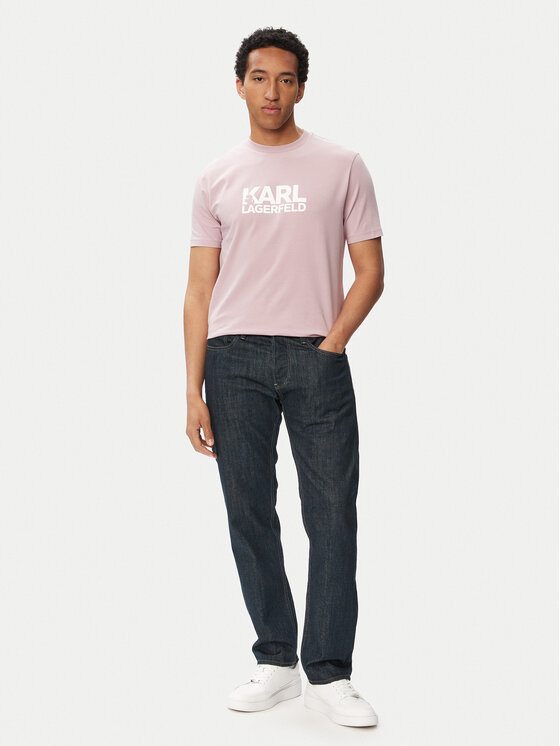 KARL LAGERFELD KARL LAGERFELD Majica 755780 563235 Roza Regular Fit