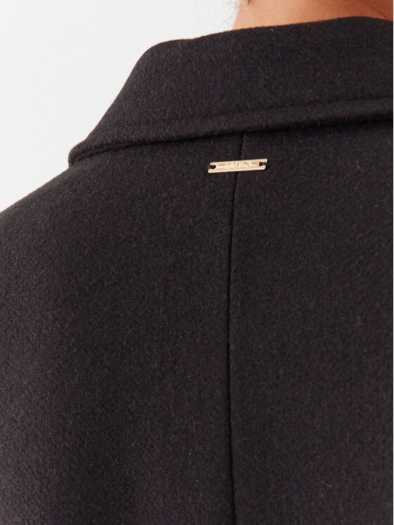 Liu Jo Liu Jo Płaszcz przejściowy MF3104 T4612 Czarny Regular Fit