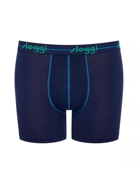 Triumph Triumph Bokserki sloggi men Start Short C2P box Niebieski Slim Fit