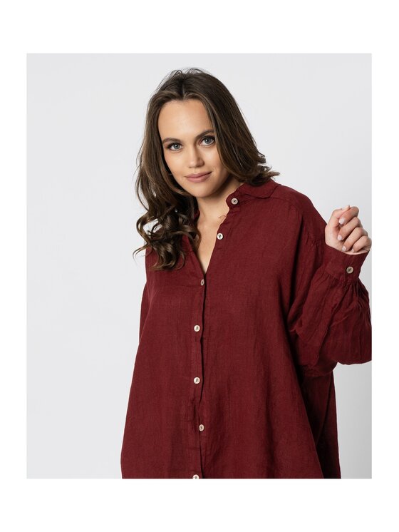 ACANFORA ACANFORA Camicia 3670-IND Rosso Regular Fit
