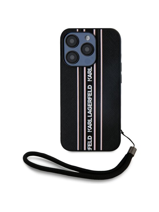 KARL LAGERFELD KARL LAGERFELD Etui na telefon iPhone 15 Pro Max Czarny