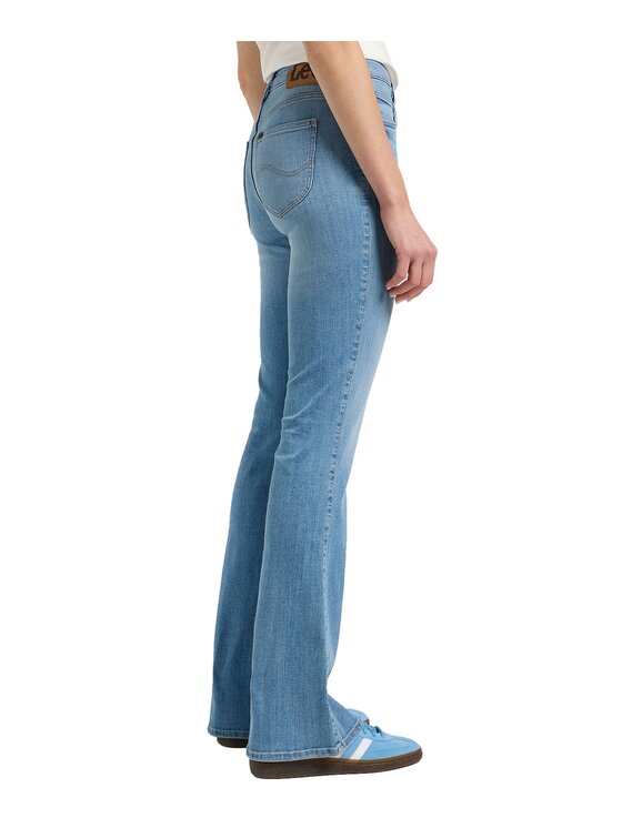 Lee Lee Jeansy Breese Niebieski Wide Leg