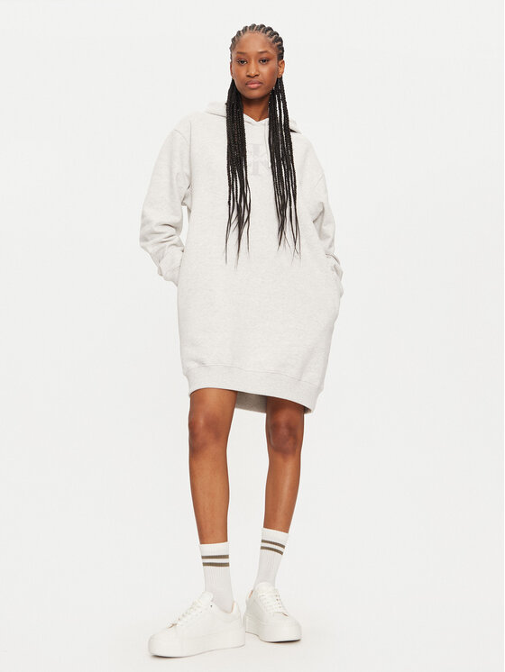 Calvin Klein Jeans Calvin Klein Jeans Трикотажна сукня Chenille J20J224685 Сірий Relaxed Fit